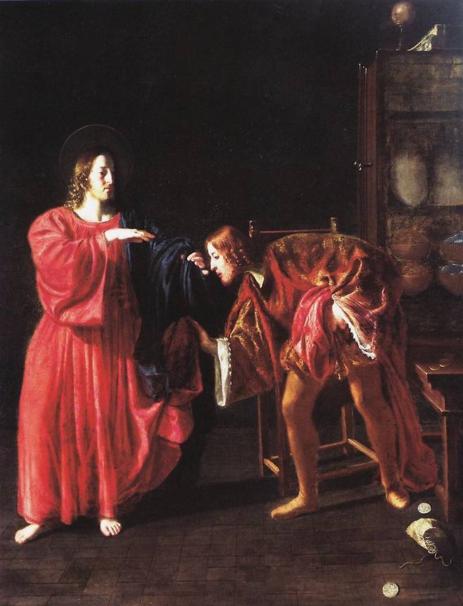비인의 궁정에서 20년간 궁정화가로 활동했던 귀도 카나치(1601~1663)의 ‘성 마태오를 부르심’.
