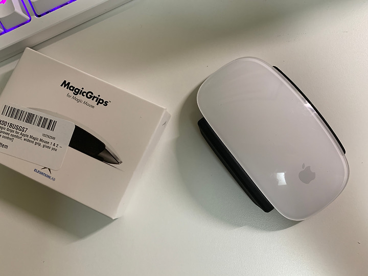 Elevation Lab Magic Grips for Apple Magic Mouse 1 & 2 - [Improves Comfort,  widens Grip, Gives You More Control]