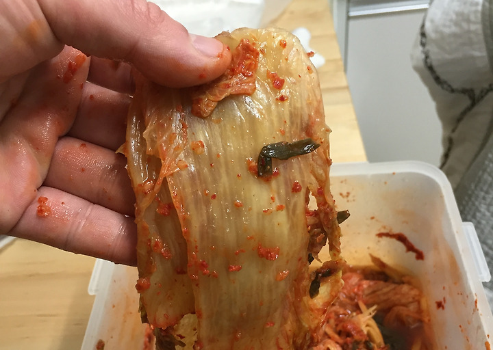 집에서 회를 먹기 위한 준비